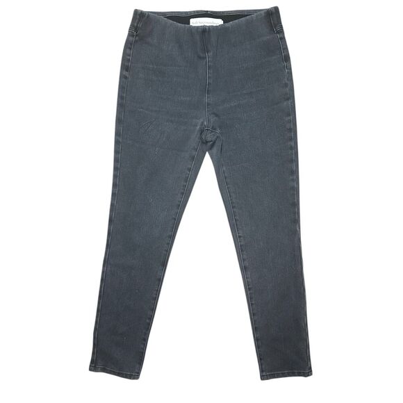Soft Surroundings Charcoal Gray Denim Legging Pull On Skinny Sz S - Picture 1 of 5
